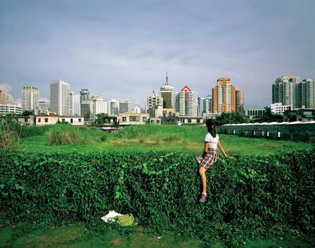 Weng Fen, ‘Sitting on the Wall-Haikou’, 2005