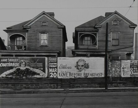 Walker Evans, ‘Houses and Billboards, Atlanta’, 1936