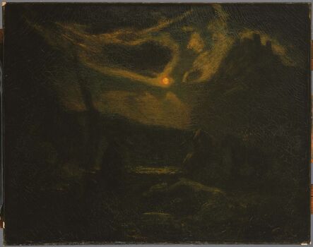 Albert Pinkham Ryder, ‘Macbeth and the Witches’, After mid-1880s