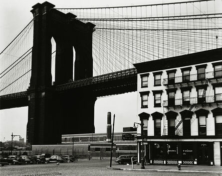 Brett Weston, ‘Brooklyn Bridge, New York’, 1946-printed 1948
