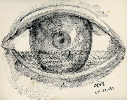 Bhupen Khakhar, ‘Eye with cataracts’, 1989