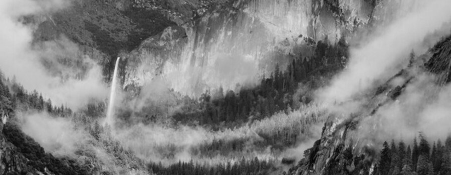 Yosemite Sunlight, Shadow, and Bridalveil