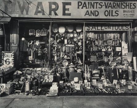 Berenice Abbott, ‘Hardware Store, 316-318 Bowery, Manhattan’
