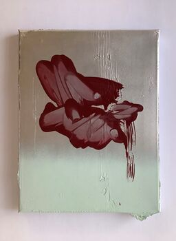 Kim Wan, ‘Silver, Terre Verre Light, Alizarin Crimson’, 2024