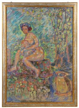 Sirio Pellegrini, ‘Nude under the Tree’, 1960s