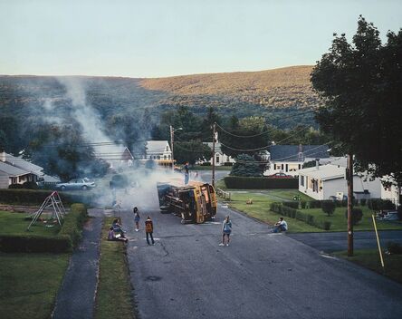 Gregory Crewdson, ‘Untitled (Overturned Bus)’, 2001-2002