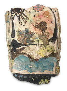 Don Reitz, ‘Wall Plaque ’, ca. 1980s