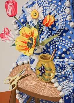 Sondra Freckelton, ‘Blue Chenille’, 1985