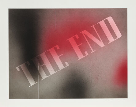 Ed Ruscha, ‘The End #45’, 2004