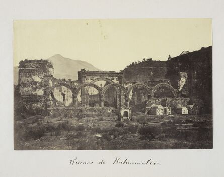 Claude Joseph Désiré Charnay, ‘Ruinas de Kalmanalco’, 1858