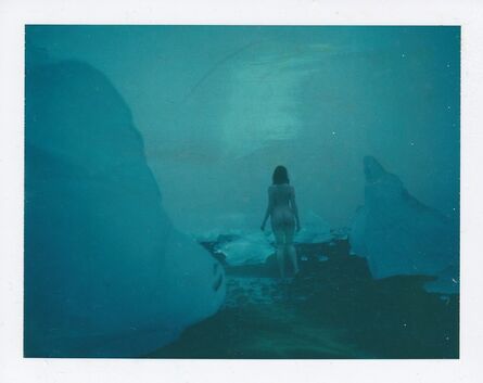 Sven van Driessche, ‘Blue Iceland -Contemporary, Nude, Women, Polaroid, 21st Century’, 2017