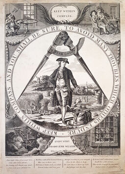 after Robert Dighton I, ‘Keep within Compass’, 1785