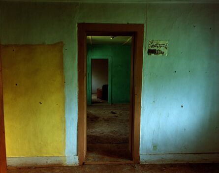 Steve Fitch, ‘Hallway View Through A House In Ocate, Eastern New Mexico, August 31’, 1991