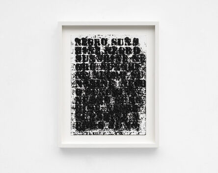 Glenn Ligon, ‘Study for Negro Sunshine #145’, 2023