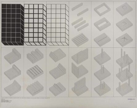 Superstudio, ‘Istogrammi d'architettura’, 1969