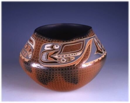 Susan Folwell, ‘Storage Jar with painted designs (Red Northwest Coast)’, 1997