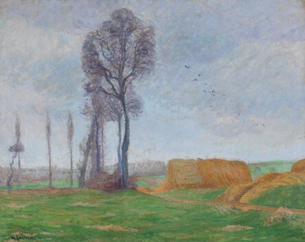 Gustave Loiseau, ‘Paysage d'Automne à Nesle la Vallée’, 1898