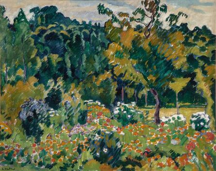 Louis Valtat, ‘Le Jardin de l'Artiste a Choisel’, circa 1918