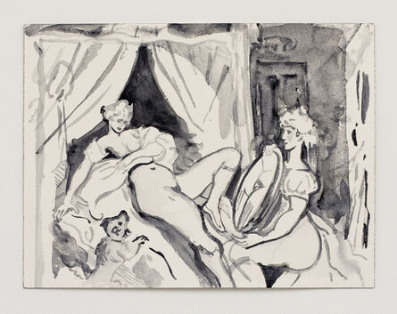 Cecily Brown, ‘Untitled, (after Thomas Rowlandson)’, 2020