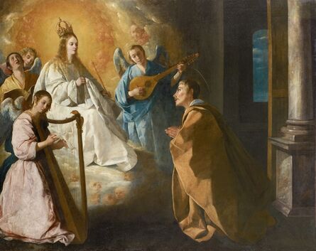 Francisco de Zurbarán, ‘Aparición de la Virgen a San Pedro Nolasco  (The Appearance of the Virgin to Saint Peter Nolasco)’, ca. 1628-1630