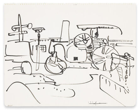 Hans Hofmann, ‘Mechanical Life (XXIV)’, ca. 1930-31