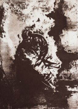 Sidney Goodman, ‘Burning’, 1986