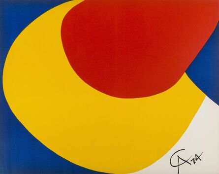 Alexander Calder, ‘Skyswirl, Beastie, Convection’, 1974