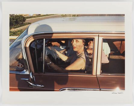 William Eggleston, ‘UNTITLED (WOMAN AND CHILDREN IN PINK CAR) MEMPHIS, TN [FROM DUST BELLS 1]’, ca. 1965-68