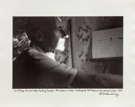 Allen Ginsberg, ‘“William Burroughs Looking South-Through That Window He Glimpsed ... 1953"’, ca. 1980