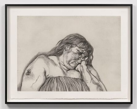 Lucian Freud, ‘Woman with an Arm Tattoo’, 1996