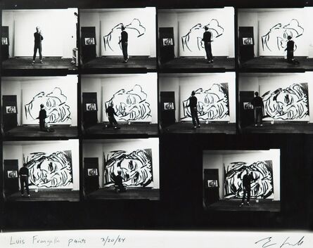 Eric Kroll, ‘Luis Frangella paints. 3/20/1984’, 1984