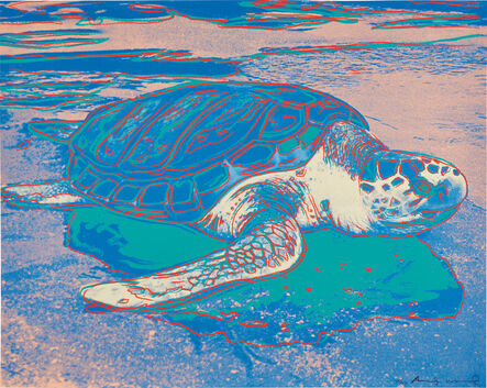 Andy Warhol, ‘Turtle’, 1985