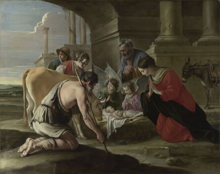 Louis Le Nain, ‘The Adoration of the Shepherds’, ca. 1635