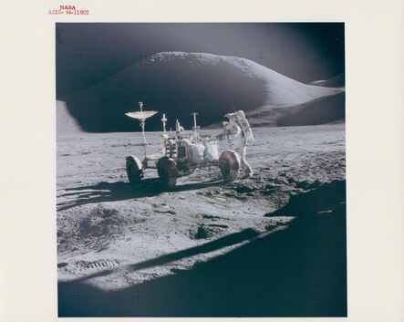 David Scott, ‘James Irwin and the Lunar Rover, Apollo 15, August 1971’