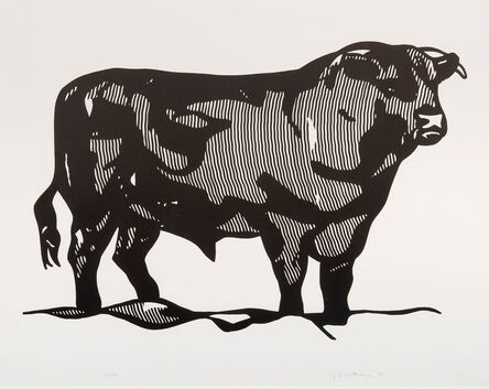 Roy Lichtenstein, ‘Bull I, from the Bull Profile Series’, 1973