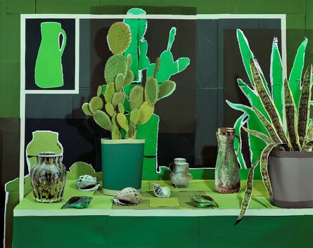 Daniel Gordon, ‘Still Life with Succulents and Sea Shells’, 2019