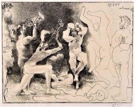 Pablo Picasso, ‘La Danse des Faunes’, 1957