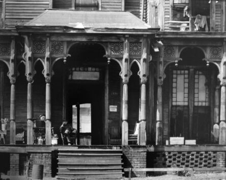 Walker Evans, ‘Boarding House Porch, Birmingham, Alabama’, 1936