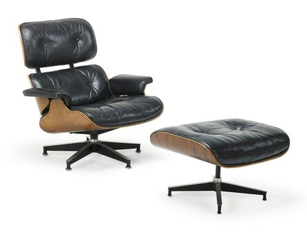 Charles Eames, ‘Lounge chair and ottoman (no. 670 and 671)’, 1960s