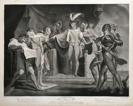 Robert Thew (1758-1802) after Henry Fuseli (1741-1825), ‘Shakespeare: King Henry the Fifth, Act II, Scene II from the Boydell Shakespeare Gallery’, 1798