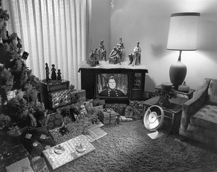 Bill Owens, ‘Reagan on TV, from Suburbia’, 1972-printed 1981
