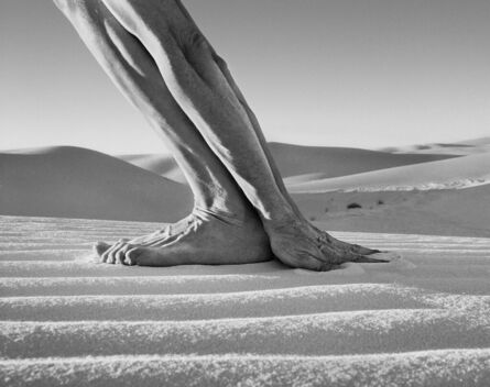 Arno Rafael Minkkinen, ‘Hands and Feet, White Sands, New Mexico’, 2000