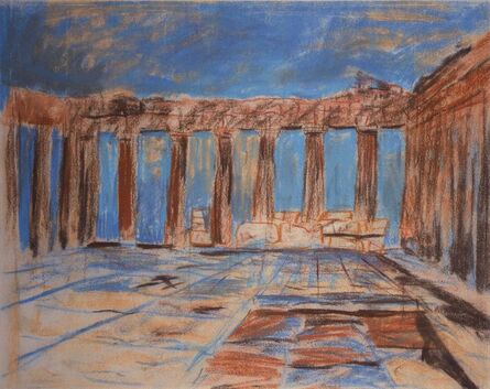 Louis Kahn, ‘Interior, Parthenon, Acropolis, Athens, Greece’, 1951