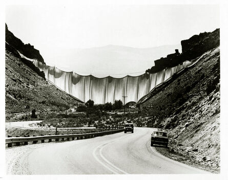 Christo and Jeanne-Claude, ‘Shunk Kender Original Print 「 Christo & Jeanne-Claude Vallley Curtain 」’, 1971