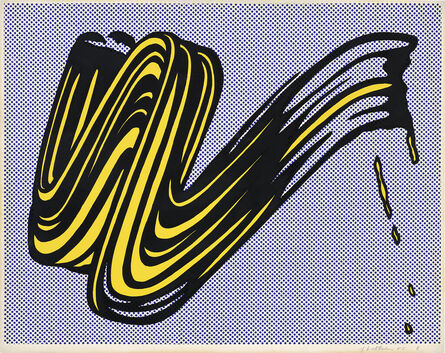 Roy Lichtenstein, ‘Brushstroke (C. II.5)’, 1965