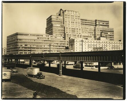 Berenice Abbott, ‘Starrett Lehigh Building II.’, 1938