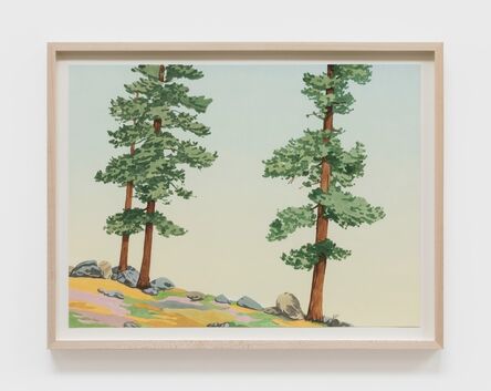 Jake Longstreth, ‘Untitled (3 Pines)’, 2020