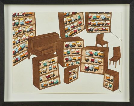 Neil Farber, ‘Bookcase Kids and Fire Kids’, 2002 / 2001