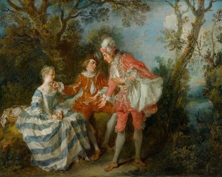 Nicolas Lancret, ‘The Two Friends’, 1738