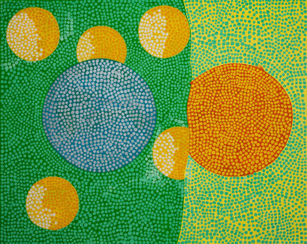 Carol John, ‘Oil on Canvas: 'Shimmer Sphere'’, 2023